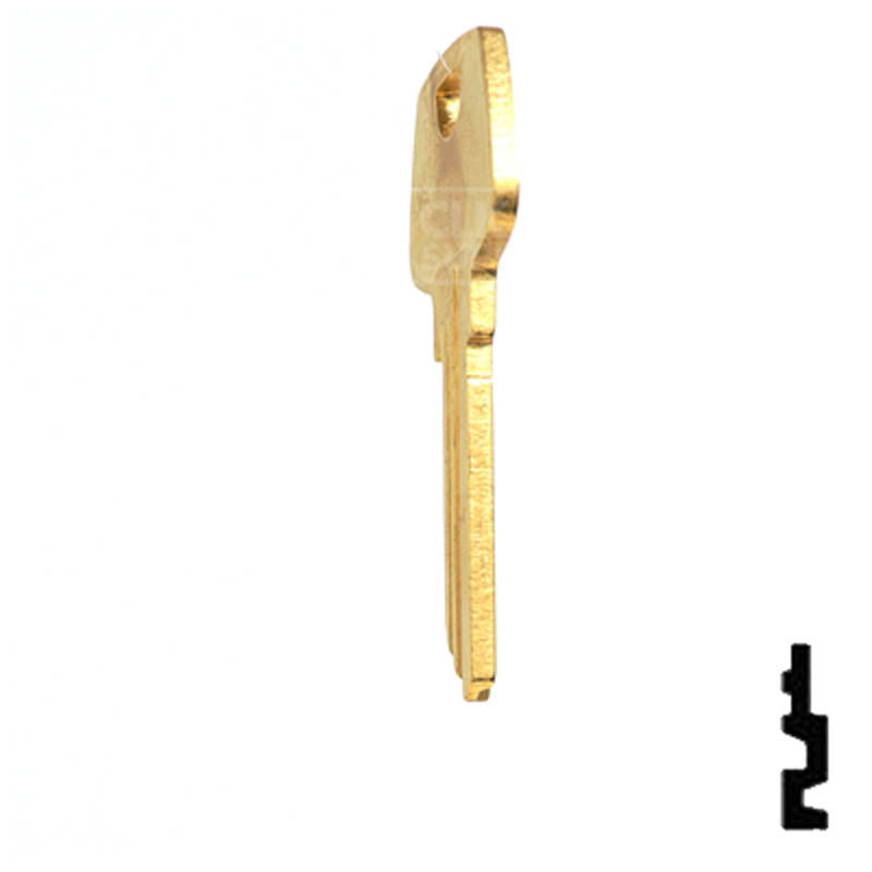Uncut Key Blank | Sargent | S68, 1010N Residential-Commercial Key JMA USA