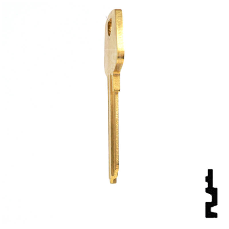 Uncut Key Blank | Sargent | S68, 1010N Residential-Commercial Key JMA USA
