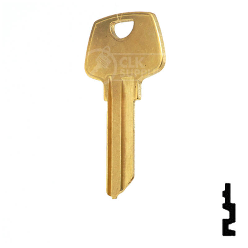 Uncut Key Blank | Sargent | S68, 1010N Residential-Commercial Key JMA USA