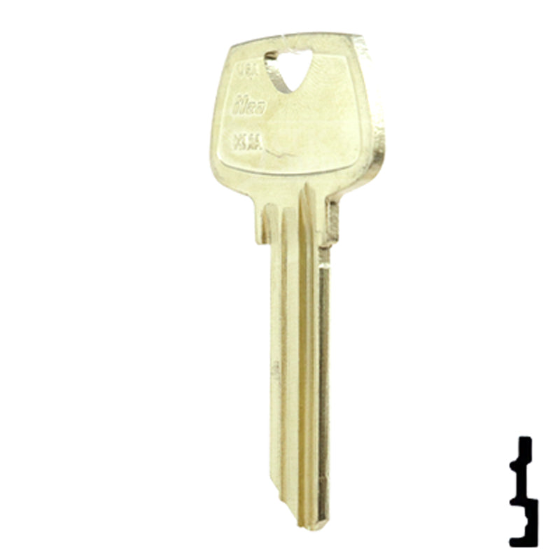Uncut Key Blank | Sargent | SAR-1 NS Residential-Commercial Key JMA USA