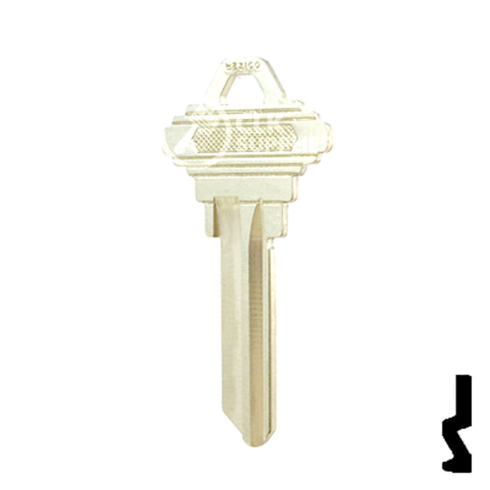 Uncut Key Blank | Schlage | 101C, SC4-NS Residential-Commercial Key JMA USA