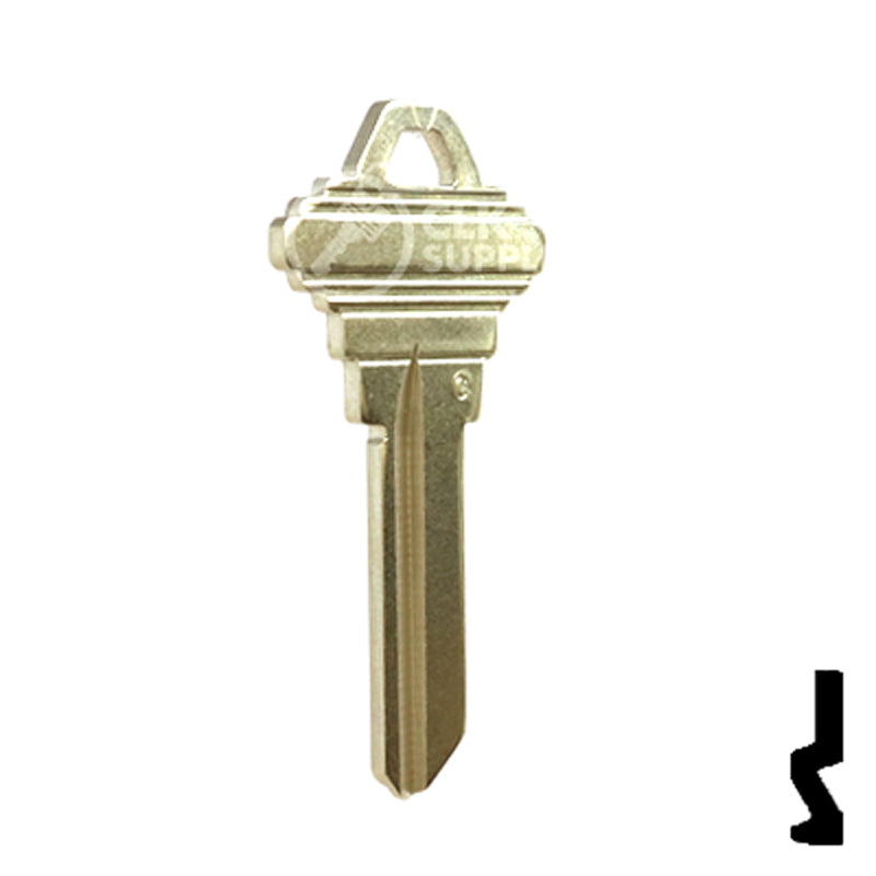 Uncut Key Blank | Schlage | 101C, SC4-NS Residential-Commercial Key JMA USA