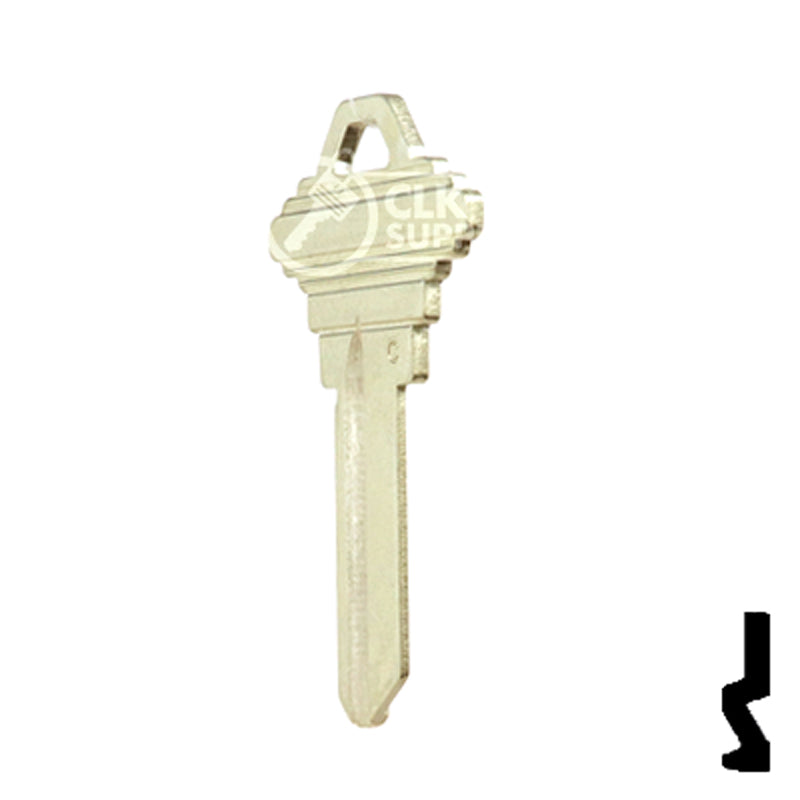 Uncut Key Blank | Schlage | 101C, SC4-NS Residential-Commercial Key JMA USA