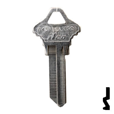 Uncut  Key Blank | Schlage | 1145, SC1