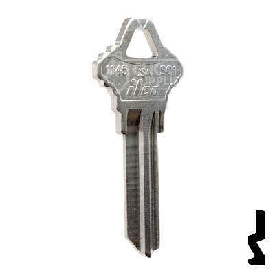 Uncut  Key Blank | Schlage | 1145, SC1 Residential-Commercial Key Ilco