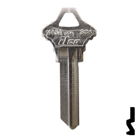 Uncut Key Blank | Schlage | 1145A, SC4