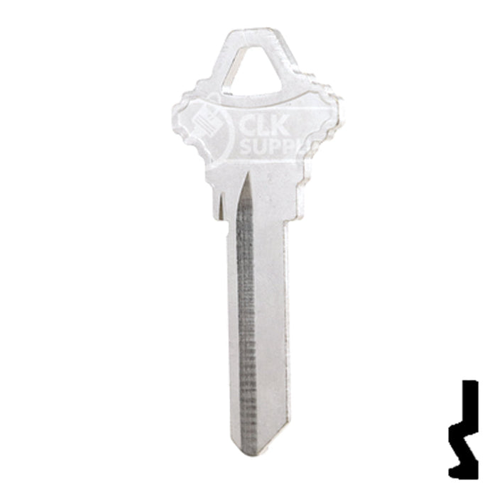 Uncut Key Blank | Schlage | 1145A, SC4 Residential-Commercial Key Ilco