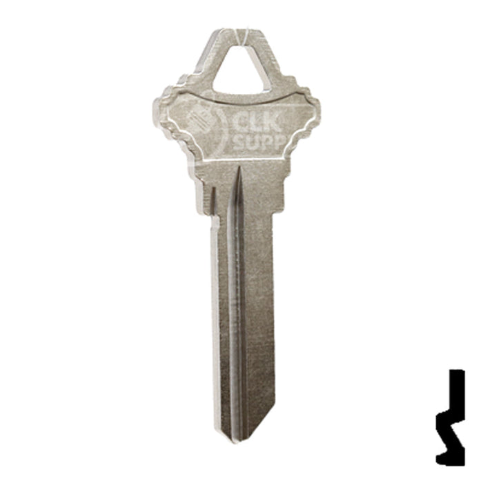 Uncut Key Blank | Schlage | 1145A, SC4 Residential-Commercial Key Ilco