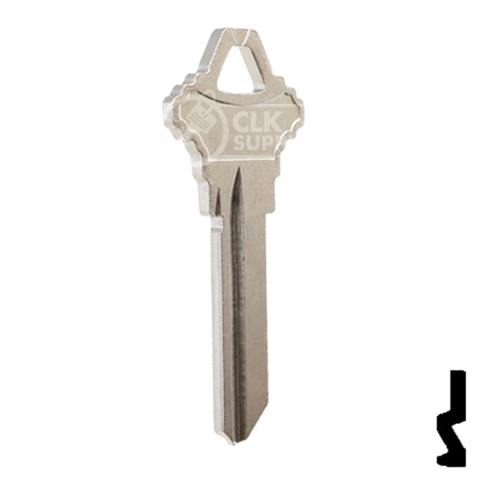 Uncut Key Blank | Schlage | 1145A, SC4 Residential-Commercial Key Ilco