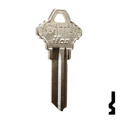 Uncut Key Blank | Schlage | 1145E, SC8 Residential-Commercial Key Ilco