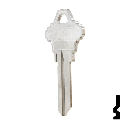 Uncut Key Blank | Schlage | 1145E, SC8 Residential-Commercial Key Ilco