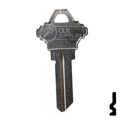 Uncut Key Blank | Schlage | 1145E, SC8 Residential-Commercial Key Ilco