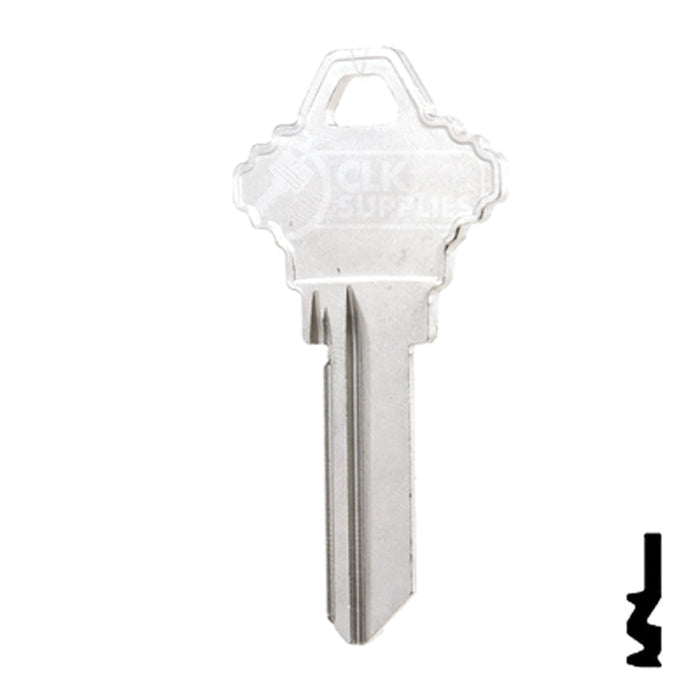 Uncut Key Blank | Schlage | 1145F, SC7 Residential-Commercial Key Ilco