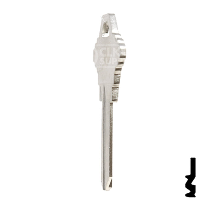 Uncut Key Blank | Schlage | 1145F, SC7 Residential-Commercial Key Ilco