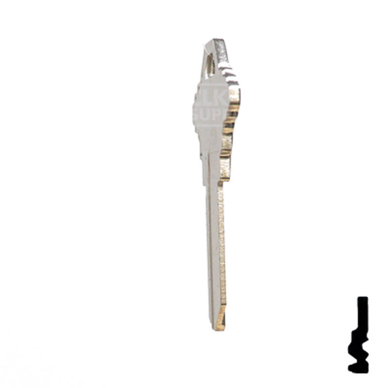 Uncut Key Blank | Schlage | 1145FG Residential-Commercial Key Ilco
