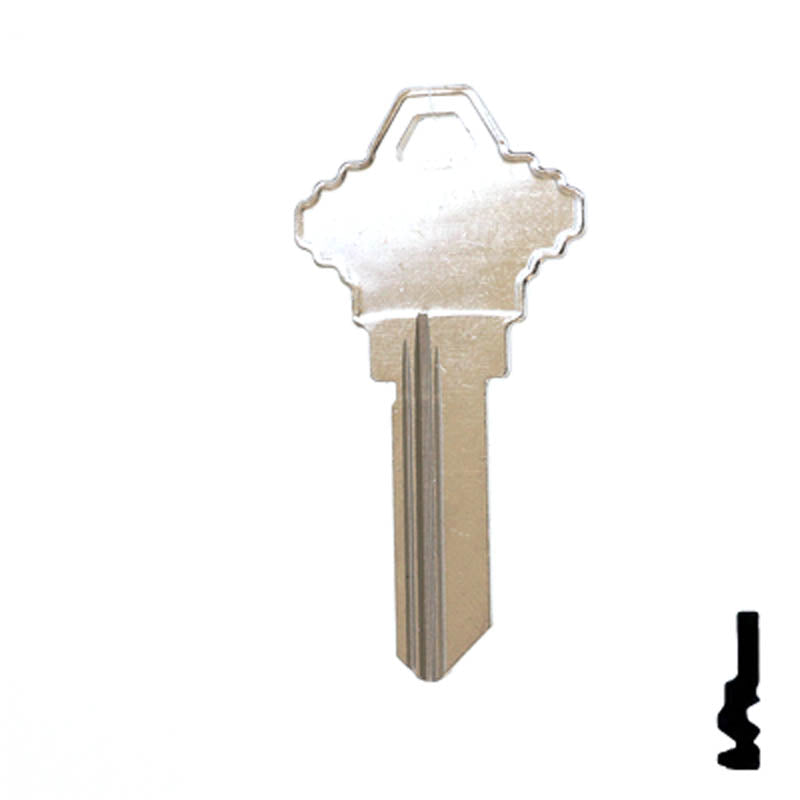 Uncut Key Blank | Schlage | 1145FG Residential-Commercial Key Ilco