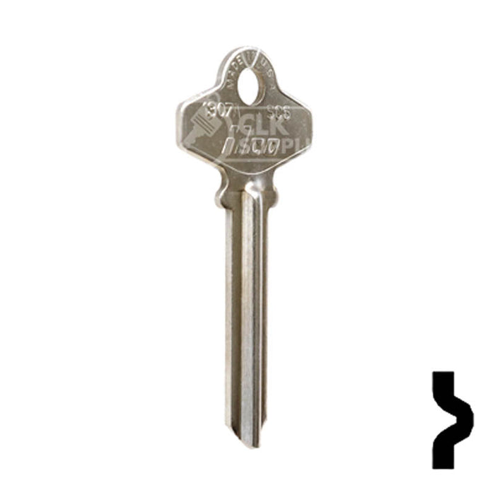 Uncut  Key Blank | Schlage | 1307A, SC6 Residential-Commercial Key Ilco