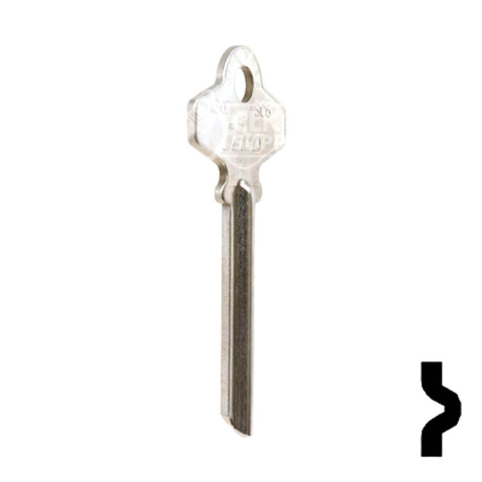 Uncut  Key Blank | Schlage | 1307A, SC6 Residential-Commercial Key Ilco