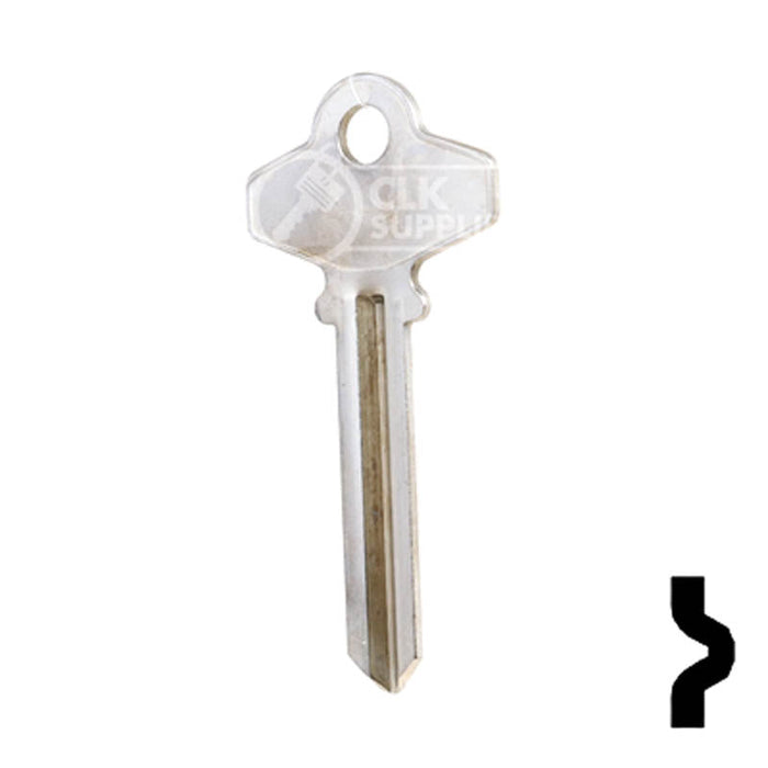 Uncut  Key Blank | Schlage | 1307A, SC6 Residential-Commercial Key Ilco