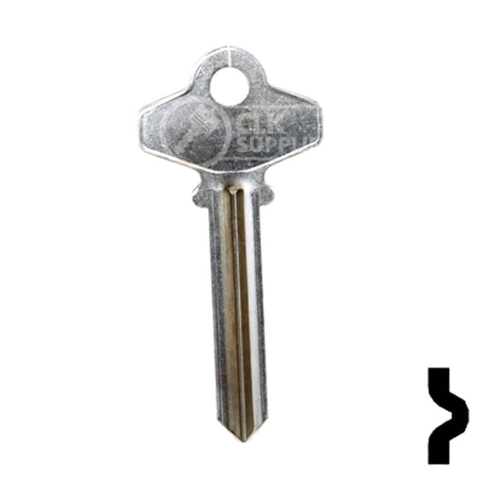 Uncut  Key Blank | Schlage | 1307A, SC6 Residential-Commercial Key Ilco