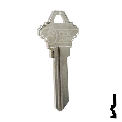 Uncut Key Blank | Schlage | A1145CE Residential-Commercial Key Ilco