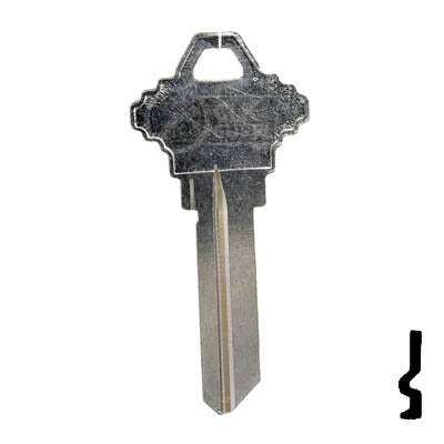 Uncut  Key Blank | Schlage | A1145E, SC9 Residential-Commercial Key Ilco