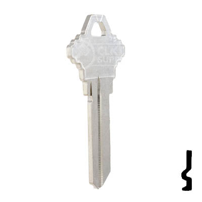 Uncut  Key Blank | Schlage | A1145E, SC9 Residential-Commercial Key Ilco