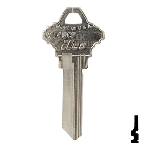 Uncut Key Blank | Schlage | A1145EF