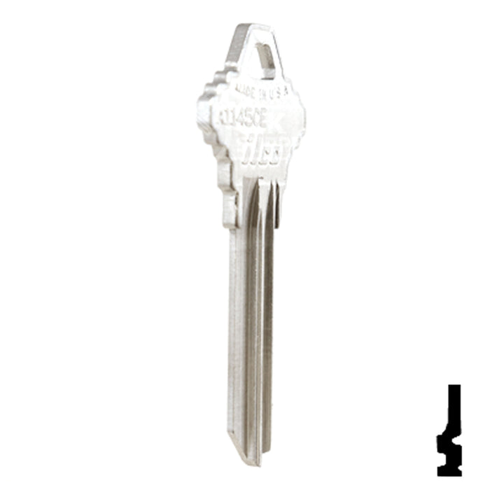 Uncut Key Blank | Schlage | A1145EF Residential-Commercial Key Ilco