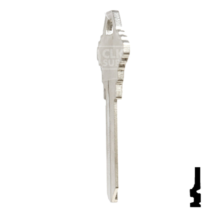 Uncut Key Blank | Schlage | A1145EF Residential-Commercial Key Ilco