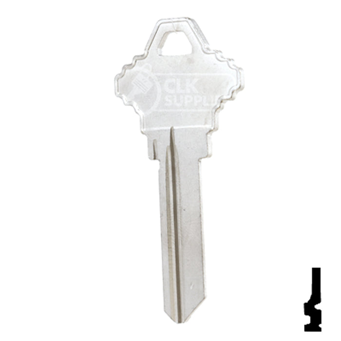 Uncut Key Blank | Schlage | A1145EF Residential-Commercial Key Ilco