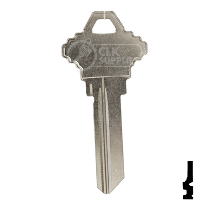 Uncut Key Blank | Schlage | A1145EF Residential-Commercial Key Ilco