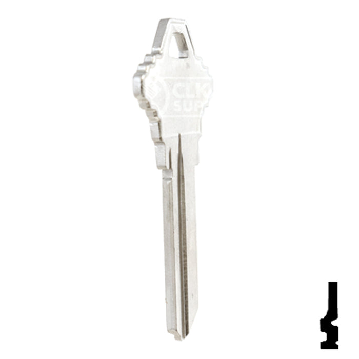 Uncut Key Blank | Schlage | A1145EF Residential-Commercial Key Ilco