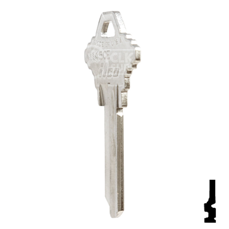 Uncut Key Blank | Schlage | A1145EF Residential-Commercial Key Ilco