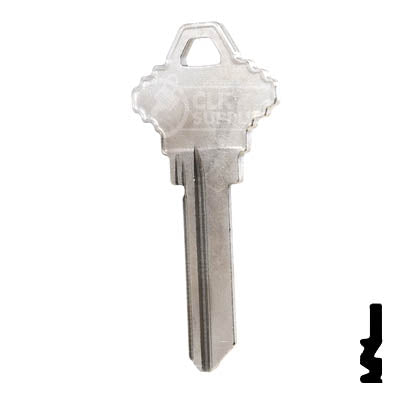 Uncut  Key Blank | Schlage | A1145F, SC10 Residential-Commercial Key Ilco