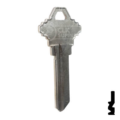 Uncut  Key Blank | Schlage | A1145F, SC10 Residential-Commercial Key Ilco