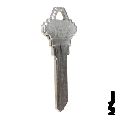 Uncut  Key Blank | Schlage | A1145F, SC10 Residential-Commercial Key Ilco