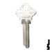 Uncut  Key Blank | Schlage | A1145F, SC10 Residential-Commercial Key Ilco