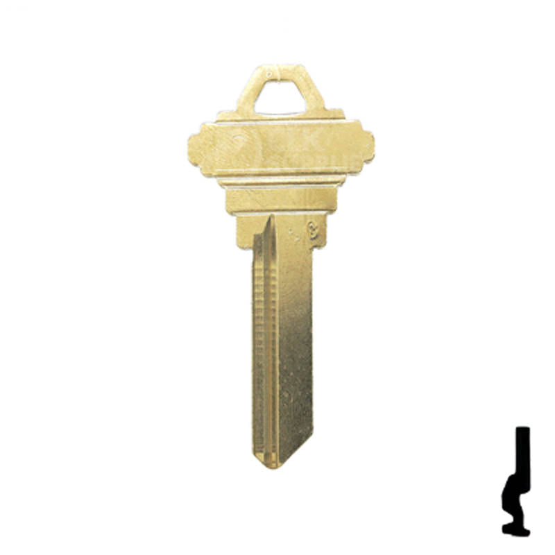 Uncut Key Blank | Schlage | A1145G Residential-Commercial Key Ilco
