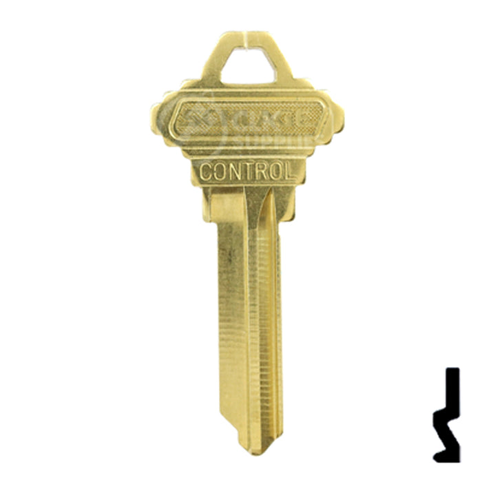 Uncut Key Blank | Schlage, Almet, Baldwin | BD249 Residential-Commercial Key Framon Manufacturing Company, Inc