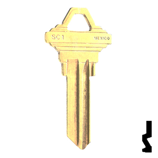 Uncut Key Blank | Schlage | SC1, 1145 Residential-Commercial Key JMA USA