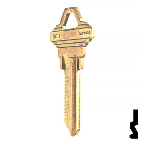 Uncut Key Blank | Schlage | SC1, 1145 Residential-Commercial Key JMA USA