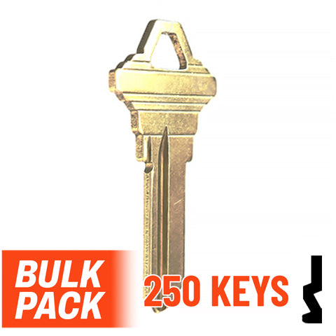 Uncut Key Blank | Schlage | SC1 - 250 Pack Residential-Commercial Key JMA USA
