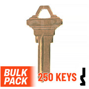 Uncut Key Blank | Schlage | SC1 - 250 Pack Residential-Commercial Key JMA USA