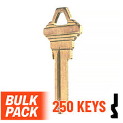 Uncut Key Blank | Schlage | SC1 - 250 Pack Residential-Commercial Key JMA USA
