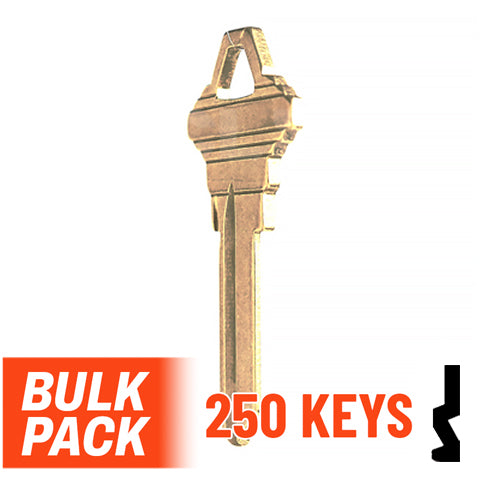 Uncut Key Blank | Schlage | SC1 - 250 Pack Residential-Commercial Key JMA USA