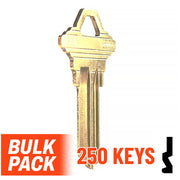 Uncut Key Blank | Schlage | SC1 - 250 Pack Residential-Commercial Key JMA USA