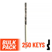 Uncut Key Blank | Schlage | SC1 - 250 Pack ( Nickel Plated ) Residential-Commercial Key JMA USA