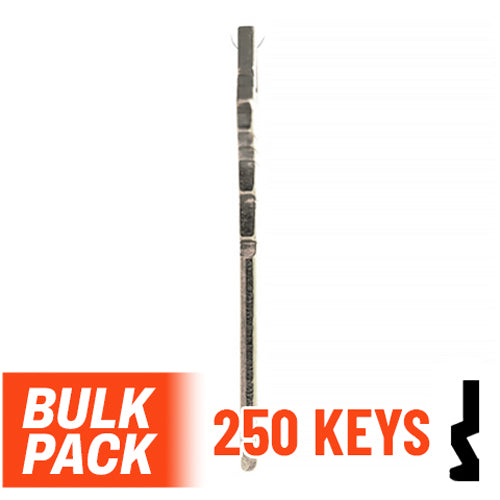 Uncut Key Blank | Schlage | SC1 - 250 Pack ( Nickel Plated ) Residential-Commercial Key JMA USA