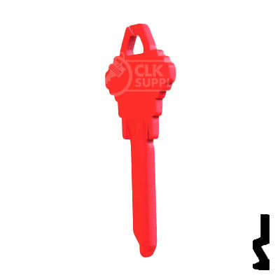 Uncut Key Blank | Schlage SC1 | Neon (50PK) Residential-Commercial Key JMA USA